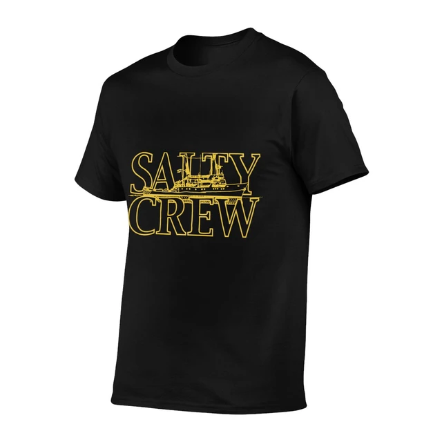 Salty Crew Graphic Fishing T-shirt Tee Shirt Soft Retro Natural