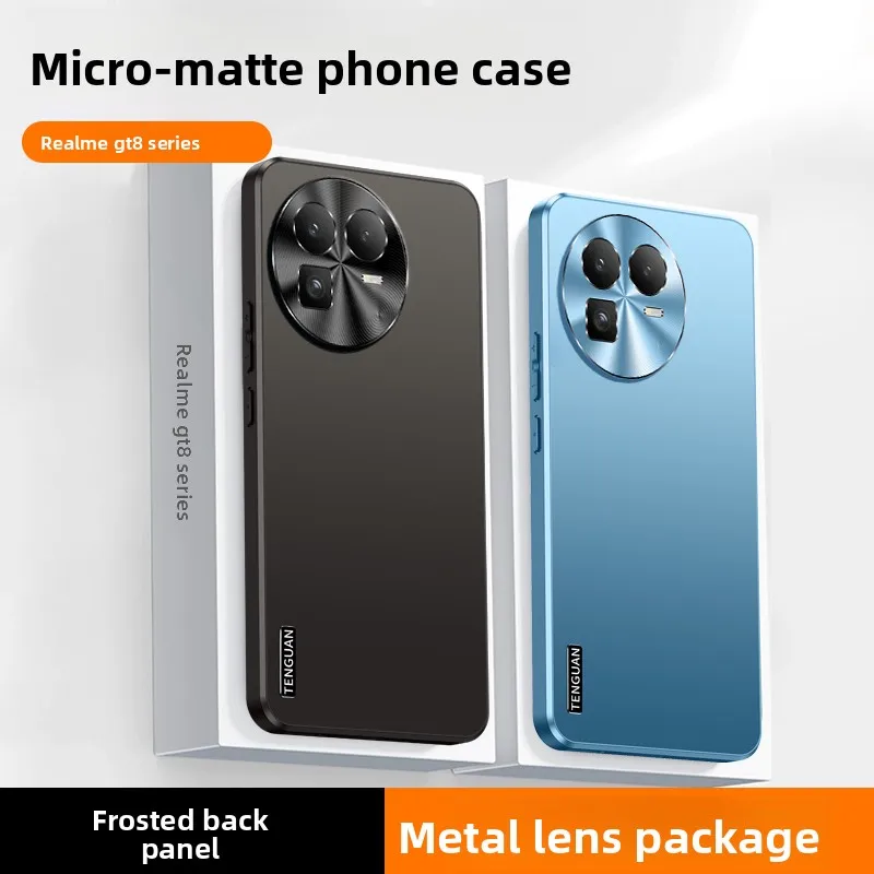 Ultra-Thin Frosted Lens Shockproof Case - Anti-Drop Full Cover