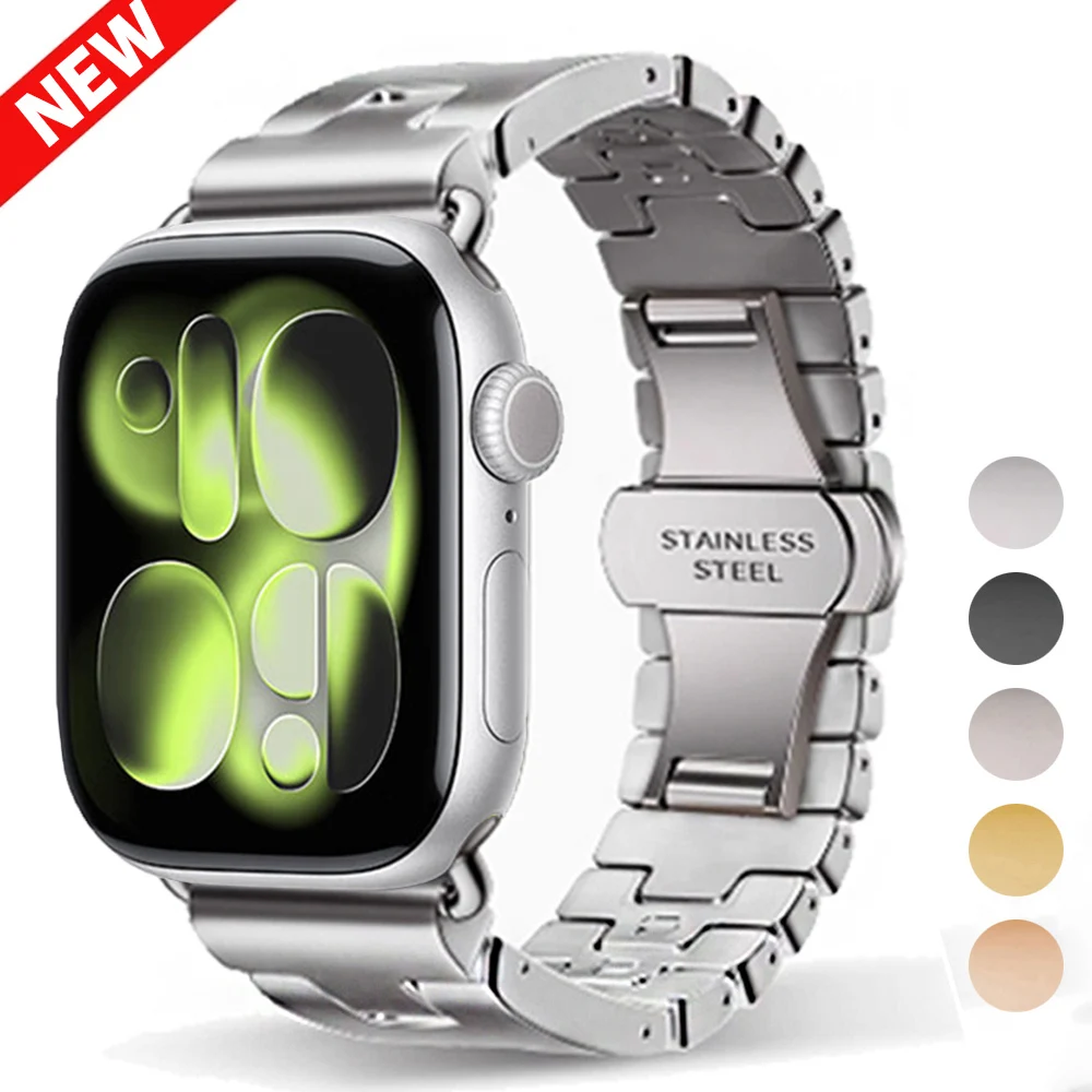 Premium Stainless Steel Watch Strap Bracelet - Universal Design