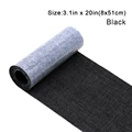 Black 3.1in x 20in