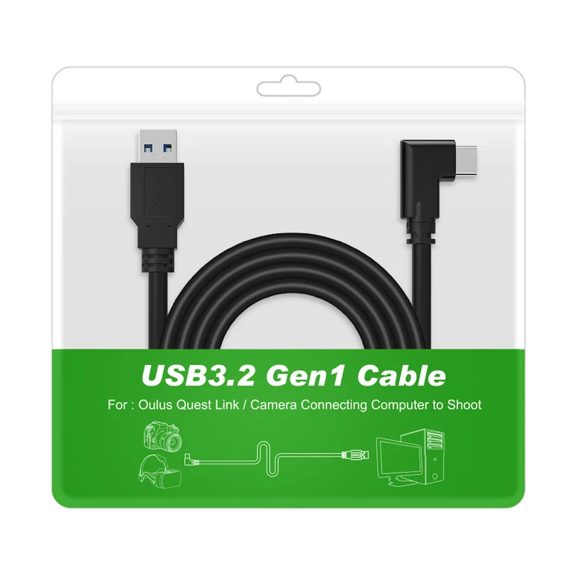 Usb C Connect Oculus Quest To Computer Cable Oculus Usb Gen