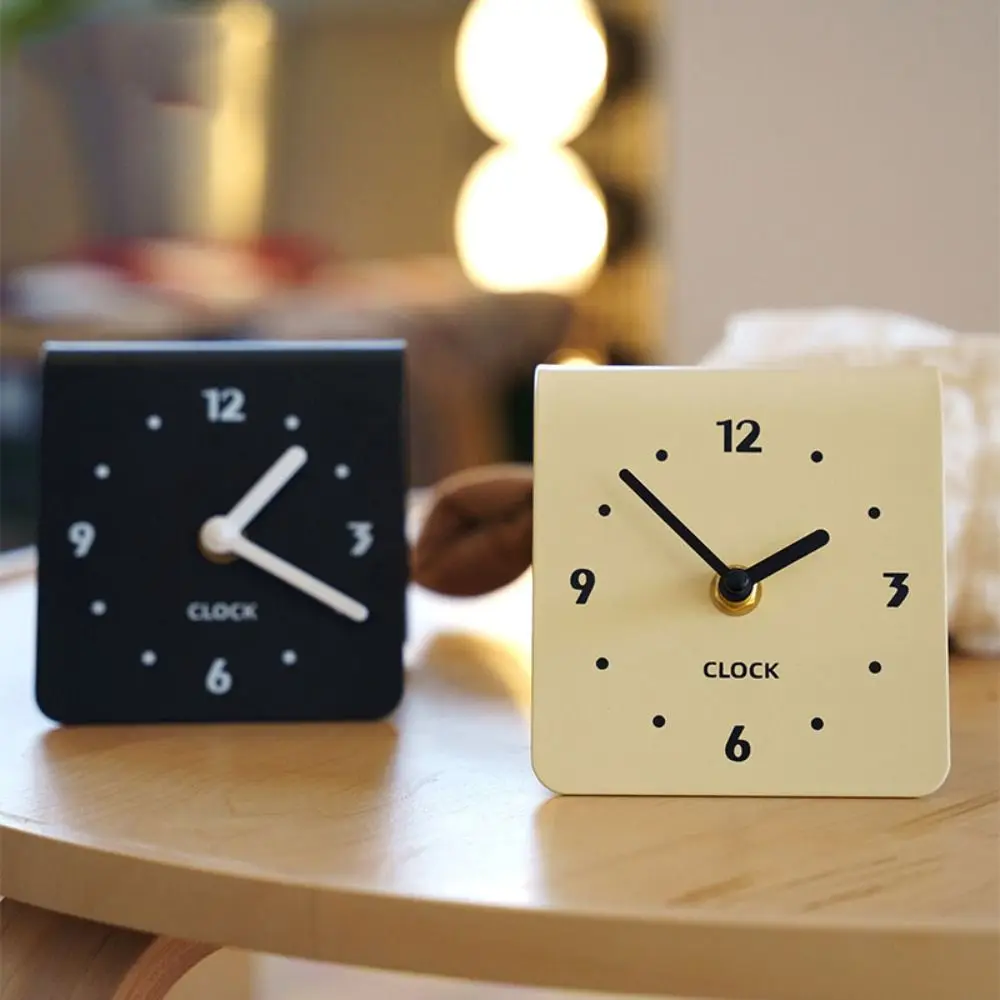 Digital Table Clock Simple Art Silent Acrylic Minimalist Bedside Desk Gift
