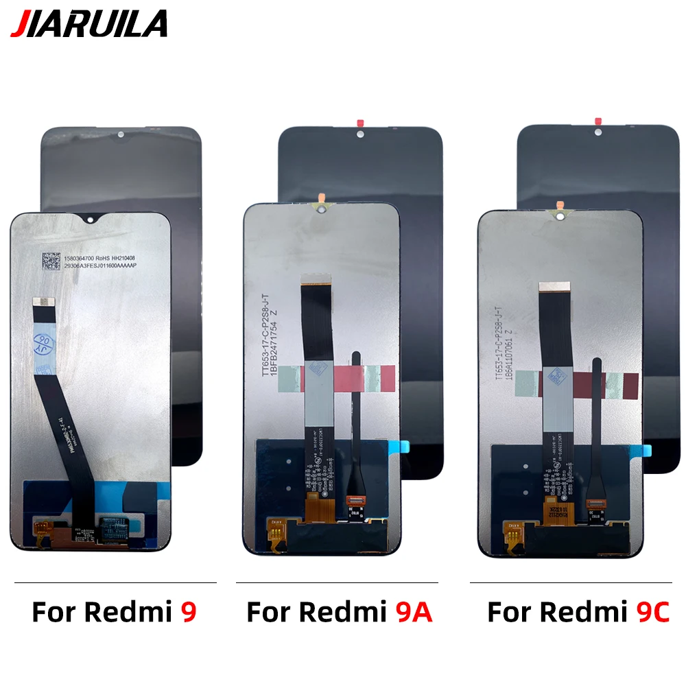 LCD Display For Redmi 7 8 8A 9 9A 9C 9T 10 Prime 10C Display Screen Lcd Touch Screen Digitizer Assembly