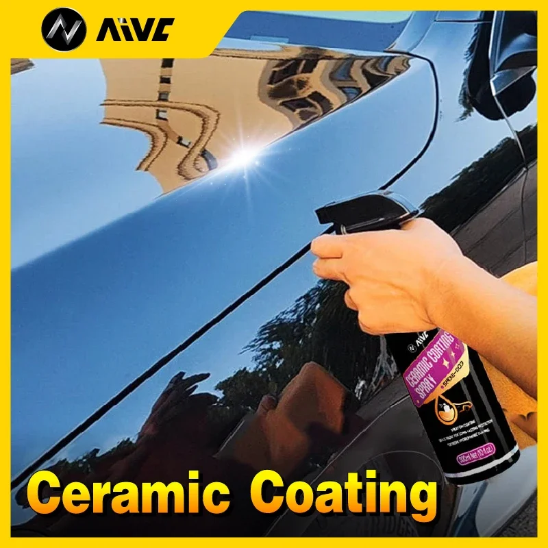 Car ceramic coating spray crystal hydrophobic layer polishing paint coating agent polish scratch repair remover paint protection car ceramic coating