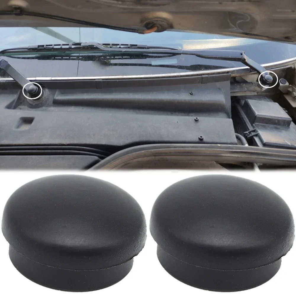 Wndscreen Wper Nut Cover Cap Hgh Qualty Black For X1 X3 F01 E90 E87
