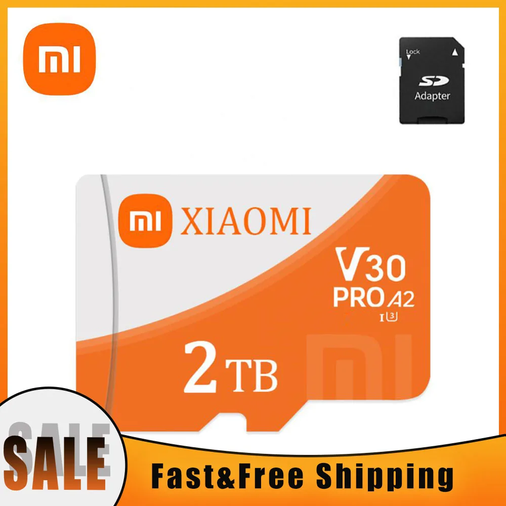 Xiaomi Sd Card 2Tb Smart A2 Class10 Flash Ad Alta Velocità Fino A 100 Mb/S 256Gb 512Gb Mini Memory Card Per Iphone Huawei Games