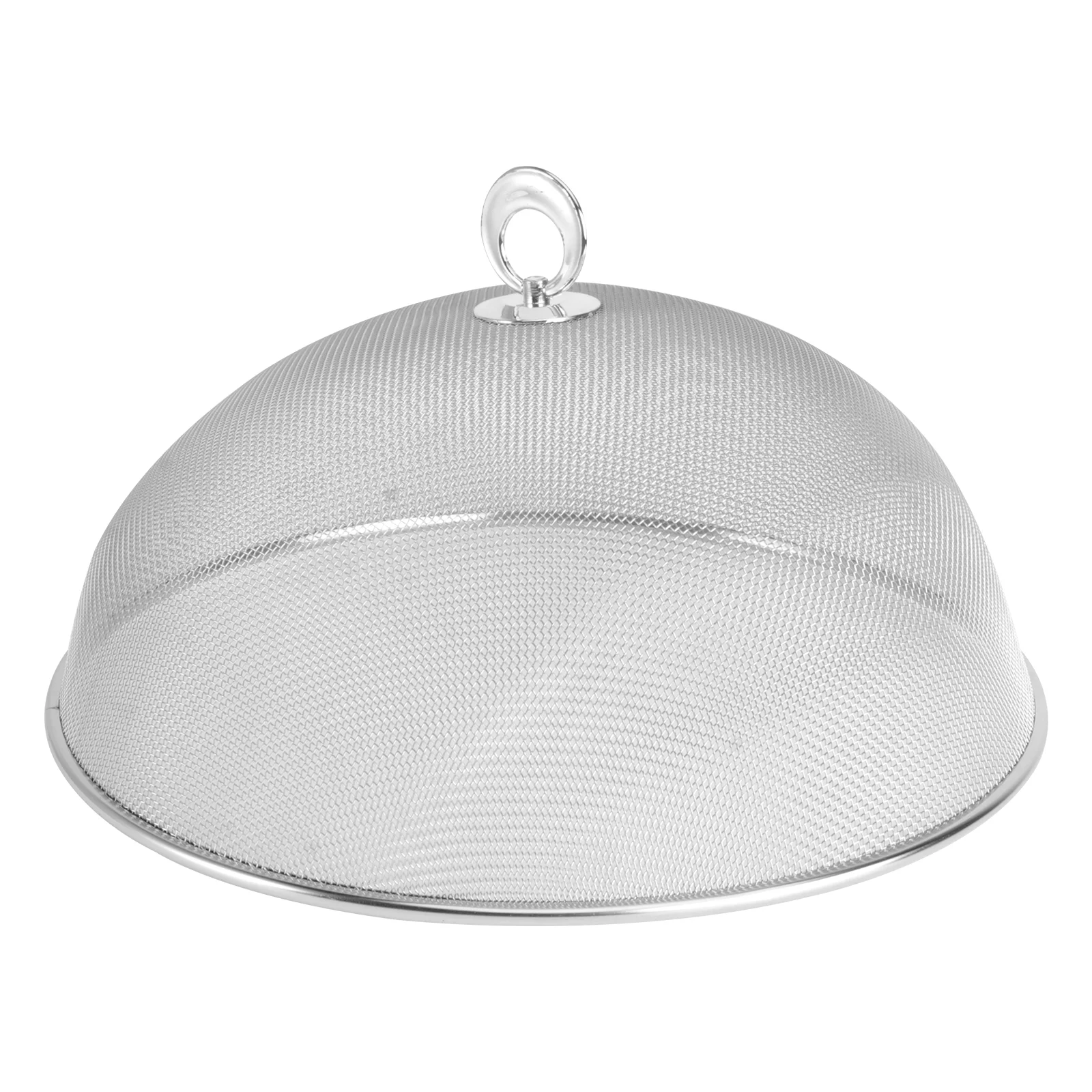 

Stainless Steel Mesh Cover 30CM Picnic Protectors Metal Tent Anti Fly Serving for Home Camping Outdoor