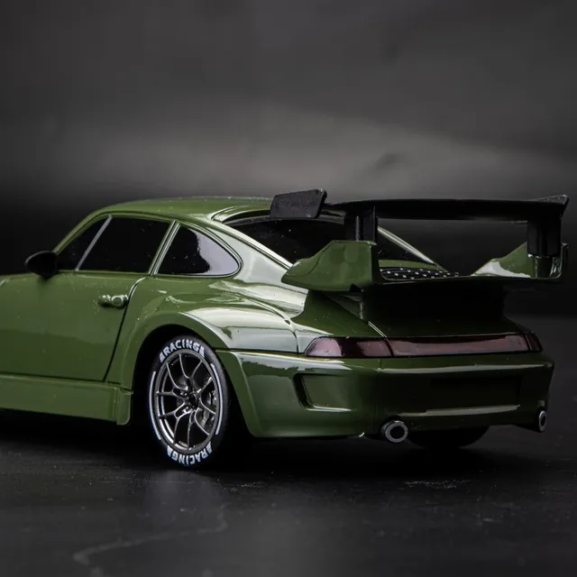 1/20 Scale 4WD Remote Control Drift Car RTR – High Performance Powerful Full Throttle RC Vehicle with Tires Road Barriers 2