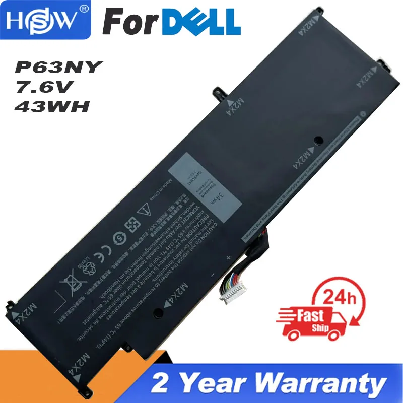 

Аккумулятор 7,6 В 43WH для ноутбука Dell Latitude 13 7370 Ultrabook N3KPR P63NY WY7CG