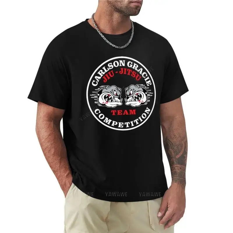 

Футболка с логотипом команды Carlson Gracie, женские топы, графическая футболка, Мужская футболка с коротким рукавом