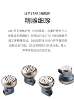 HIFI Temperament db1 db1e replaceable wire Titanium alloy cavity HIFI flat head moving coil headphones 1