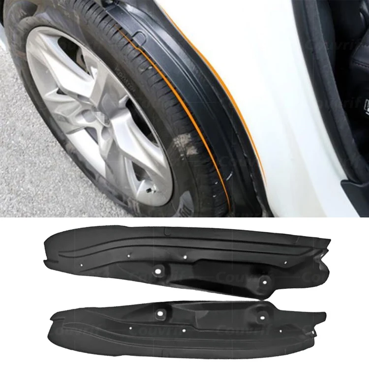 

2PCS Car Tire Fender Mud Flap For Toyota Highlander 2015-2020 Anti-splash Splash Guards Auto Exterior Mudguards Car Accessoires