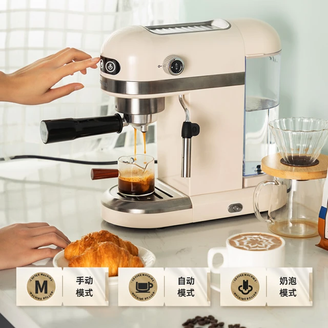 Semi-Automatic Electric Coffee Maker