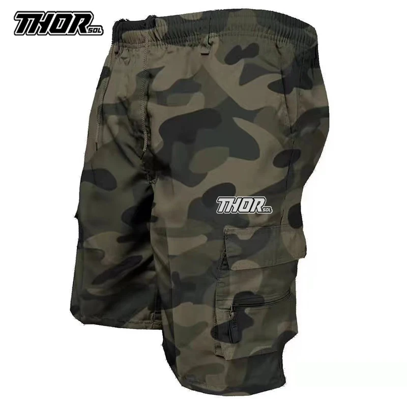Mountain Bike Short Trousers THORSOL Cycling Shorts Mens MTB Bicycle Casual Pants Motorcycle Clothing Pantaloncini Ciclismo Uomo