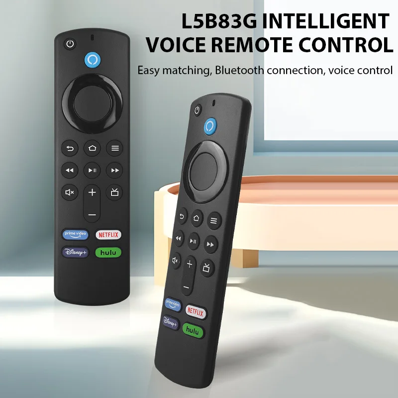 L5B83G Voice Remote for Fire TV Streaming Media Devices Remote Control Smart Fire TV Stick 4K MAX Bluetooth Remote Replacement