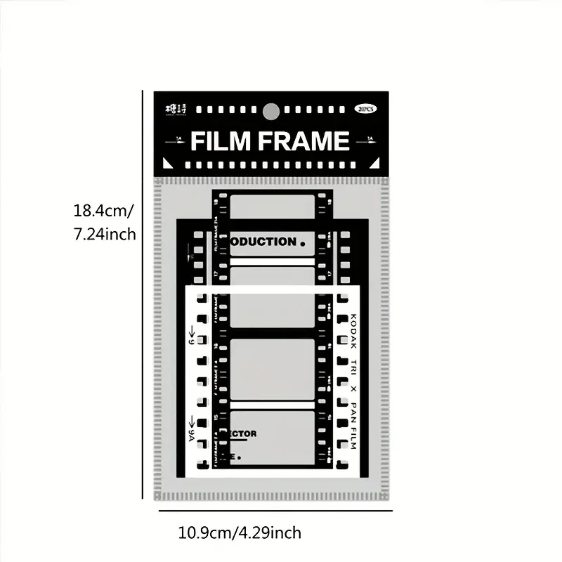 MyGiftHome 15PCS DIY Decorative Retro Camera Film Stickers