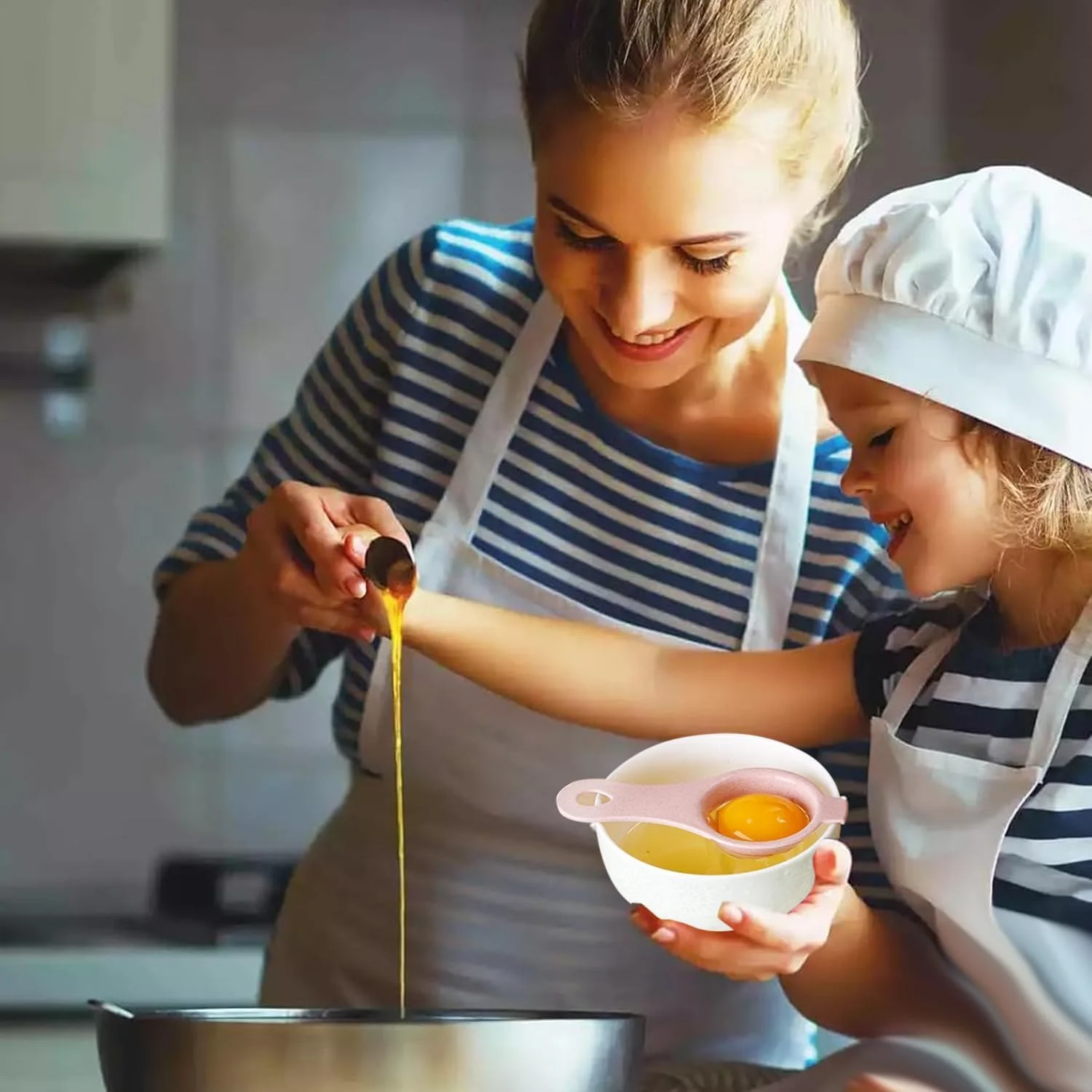 Egg Yolk Separator Protein Separation Tool Food-grade Egg Separator White and Yolk Filter White Strainer