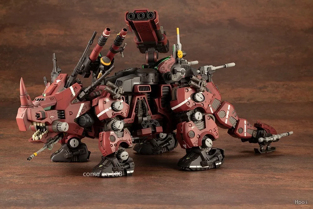 Oryginał】KOTOBUKIYA ZD183 EZ-004 ZOIDS Red DARK HORN Czerwony