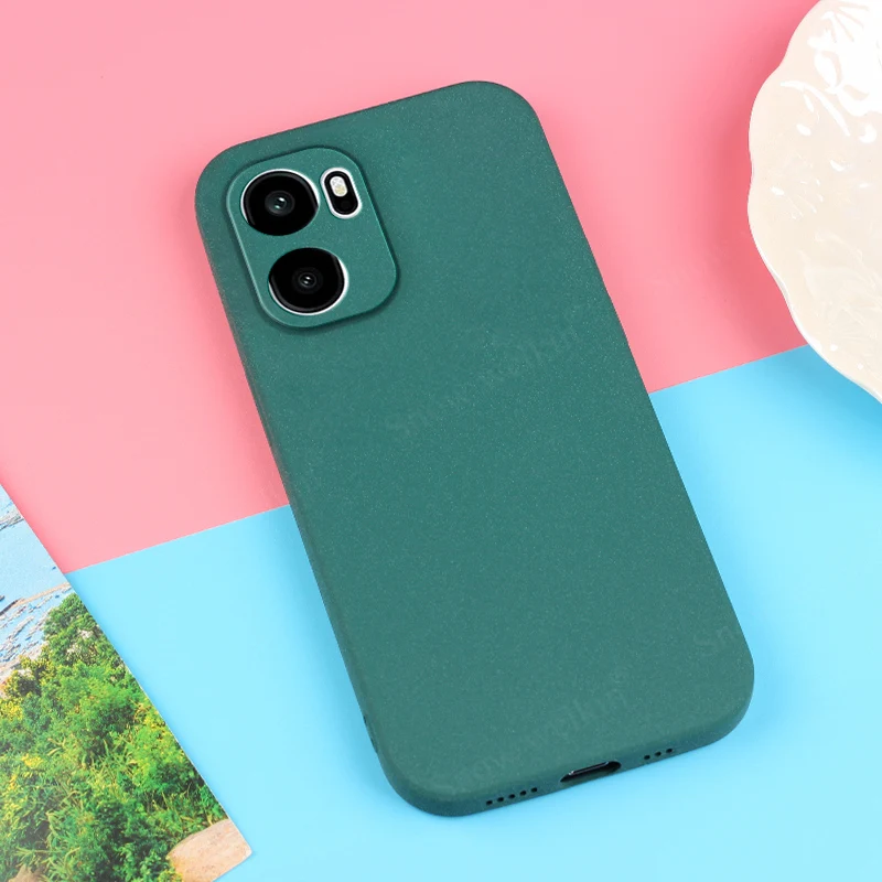 Sand Matte Soft Silicone Shockproof Phone Case - Full Protection and Ultra Back Cover