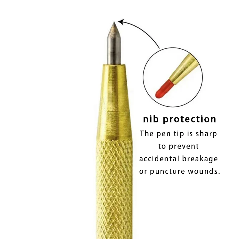 Engraving Pen Scriber Pen Diamond Scribing Pen Tungsten Carbide Tip Carbide Nib Stylus For Glass Ceramic Metal Hand Tool