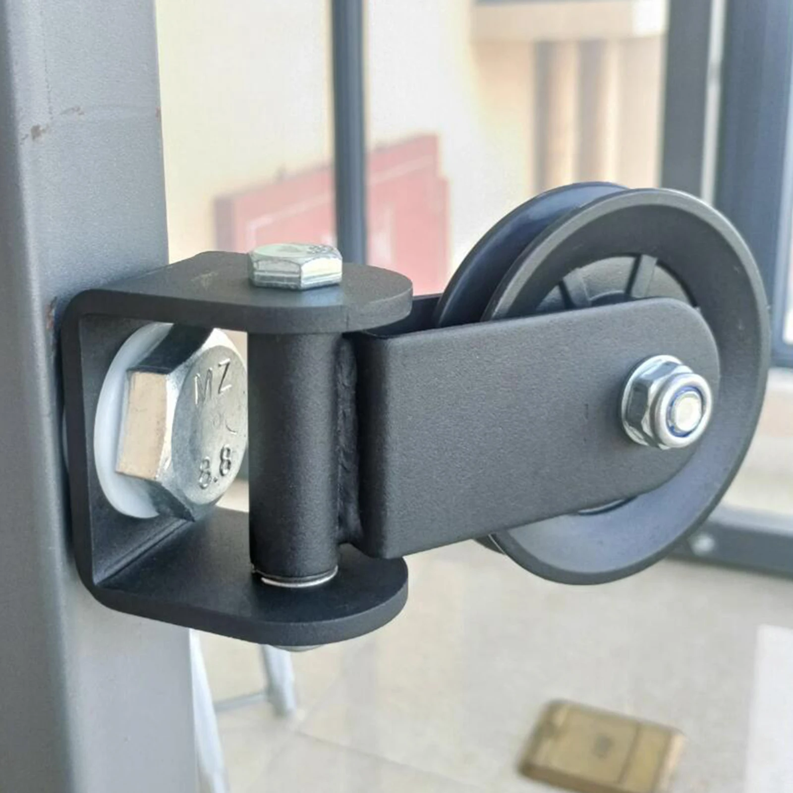 Gym Pulley Block Supplies Rotation Smooth Glide Pulley Strength Training Swivel 6