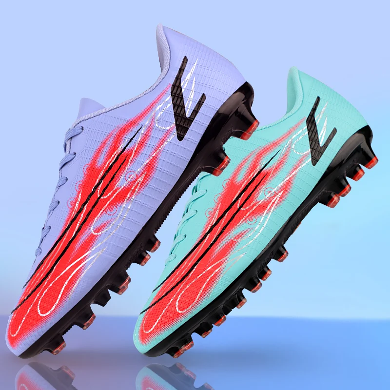 Neymar-zapatos de fútbol para hombre y mujer, botas de fútbol de alta calidad, tacos de fútbol, zapatillas entrenamiento de fútbol, TF/AG para exteriores Fútbol interior Zapatos de fútbol antideslizantes -