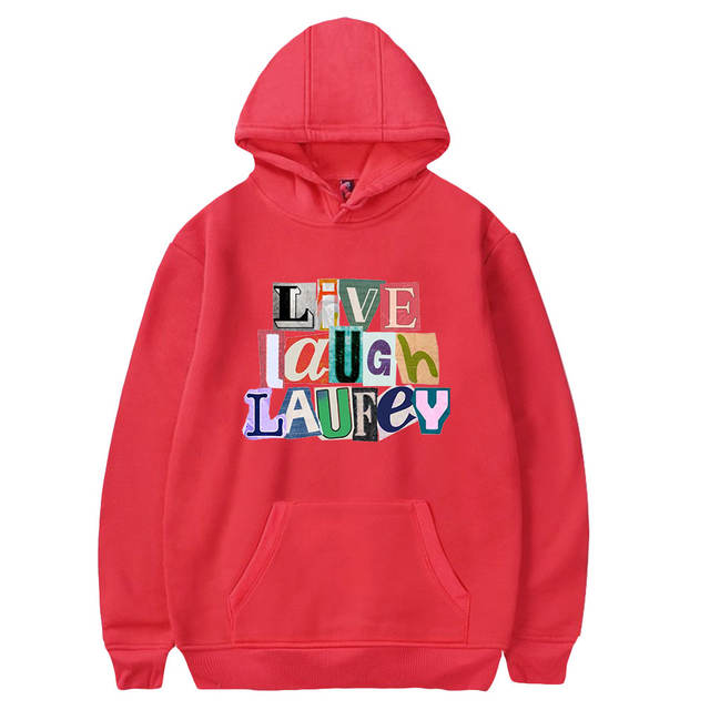 LIVE LAUGH LAUFEY THEMED HOODIE