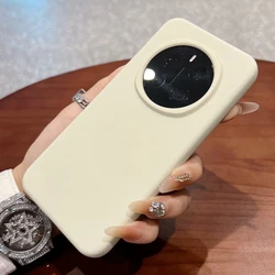 High-Quality Liquid Silicone Drop-Proof Case with Flocking Interior for Honor Magic 7 (Beige)