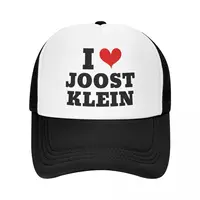 Unisex Mesh Net Golf Cap I Love Joost Klein Accessories Singer Summer Sport Hats with Mesh 2