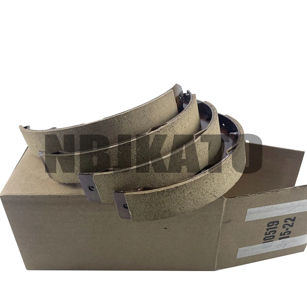 NBJAKTO Parking Brake Shoe 68003589AA For Jeep Wrangler JK 2007-