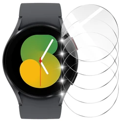 Premium Clear Tempered Glass Screen Protector for Smartwatches - Sensitive Touch Protective Film (1 - 5 Pack) (5PCS)