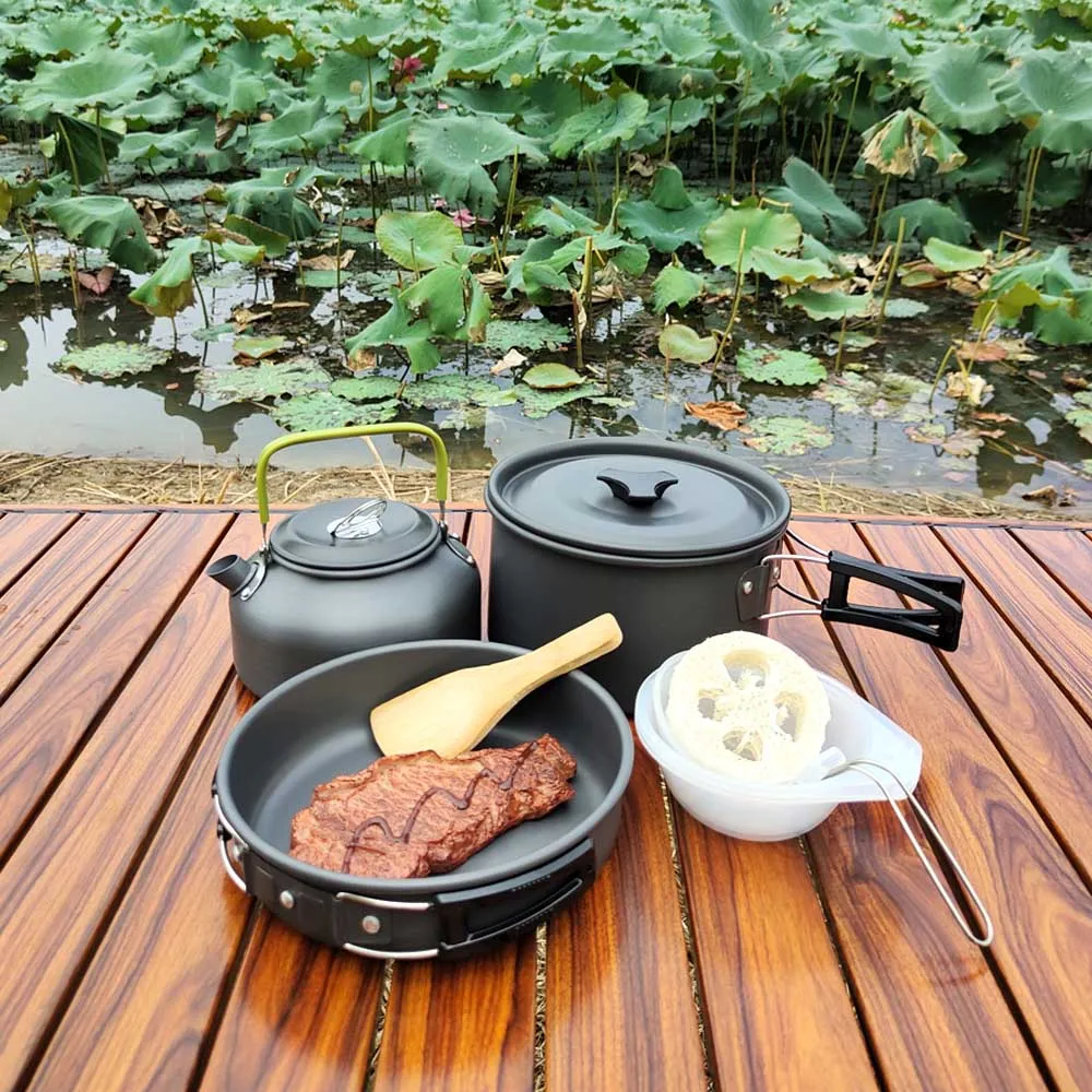 Pots and Pans Set - Kitchen Cookware Sets Nontsick Non Toxic Cookware Set  With Dutch Oven, Frying Pan, Cooking Utensils Set - AliExpress