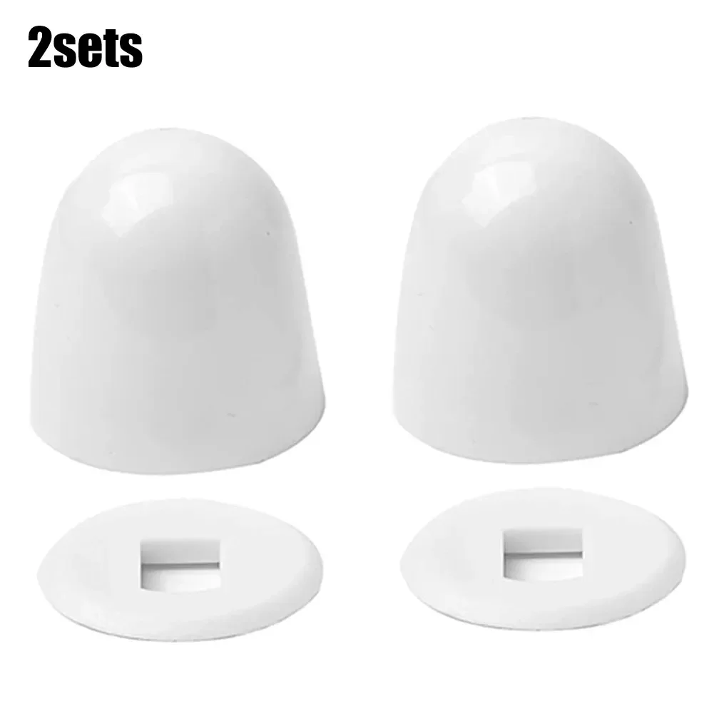 Toilet Seat Accessories 2 Pair Of Plastic Stinkpot Bolt Cover Toilet Anchor Screw Cap For Home Toilet Accessories Bathroom Fixture