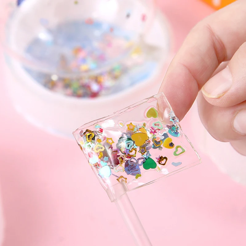 Multipurpose Nano Tape With Straws Beads For DIY Craft Children Pinch Toy Making Blowing Bubble Sticky Traceless Nano Tape 6