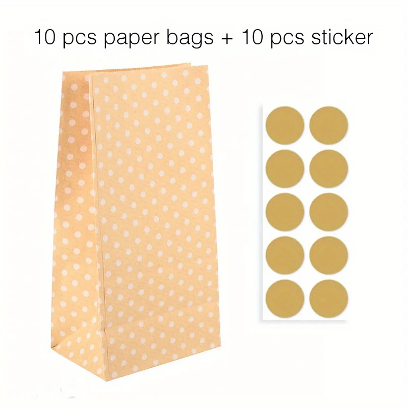 Vibrant Assorted Stand-Up Favor Bags with Stickers - Ideal
