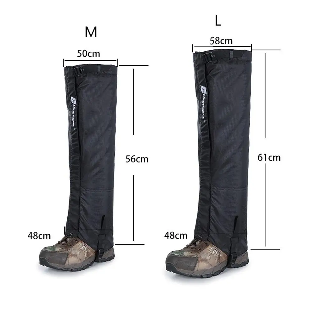 Trekking Snow Boot Shoe Gaiters Thickened Lengthened Fleece Windproof Waterproof Ski Warm Foot Cover