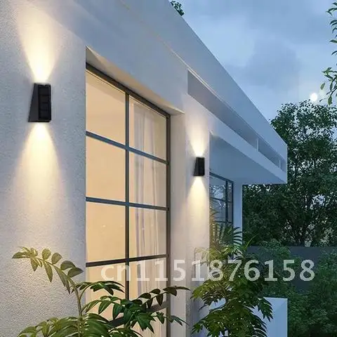 

Солнечная стена для сада, новый стиль, теплый/белый/RGBW водонепроницаемый солнечная стена