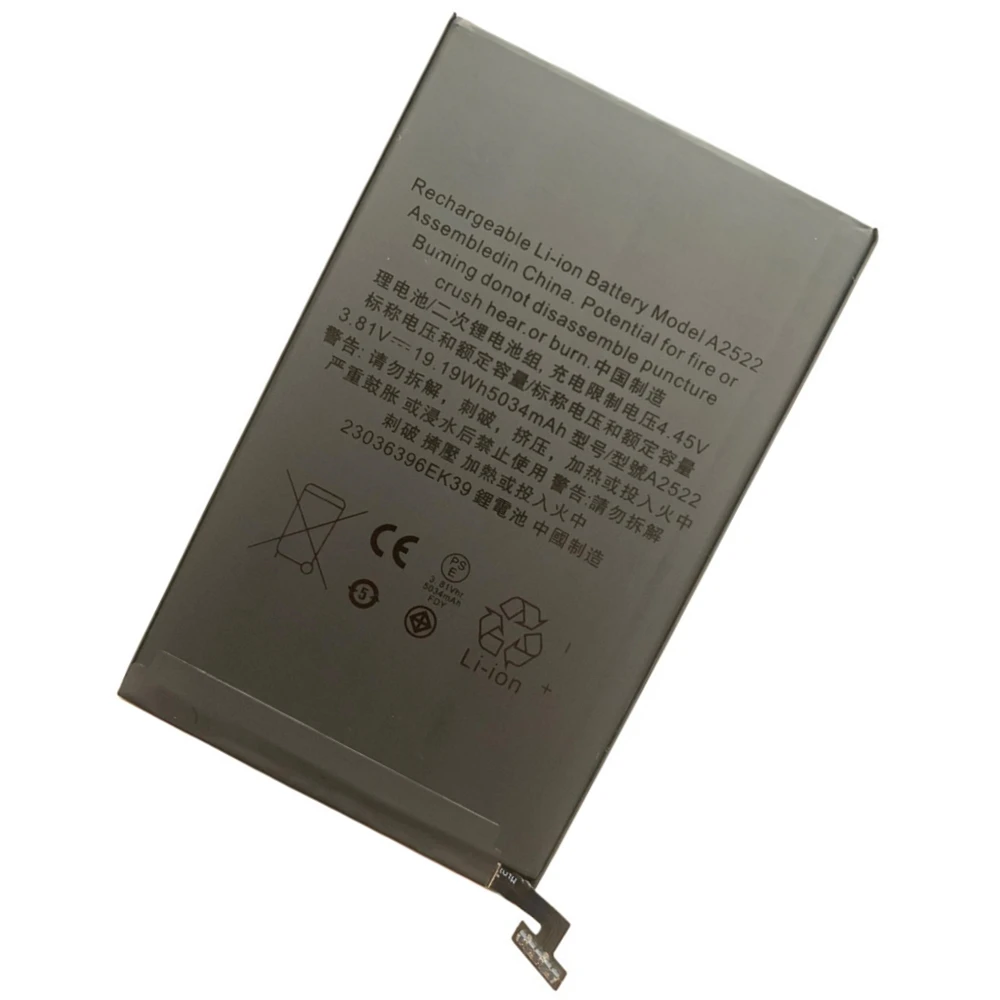 For iPad Mini 6 Mini6 2021 A2522 A2567 A2568 Li-Ion 3.81Vdc 19.19