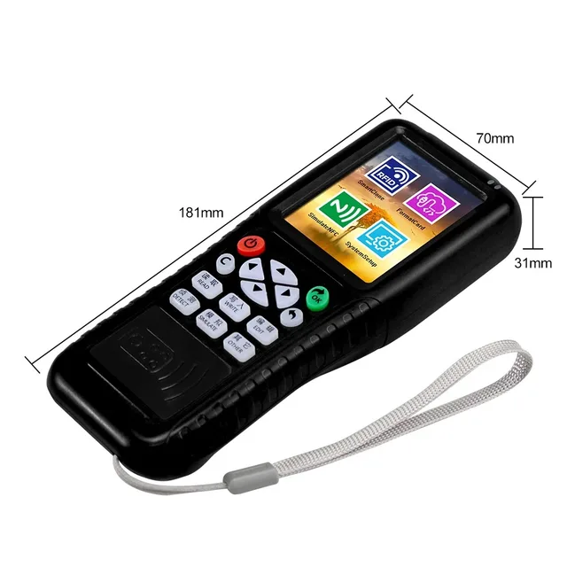 RFID Duplicator USB UID Rewritable 13.56 IC/ID Card Reader Writer Cloner 125KHz T5577 Programmer Copier Multi Frequency  Key fob 3