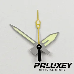 Luminous Green Watch Hands Replacement Accessory (Silver Yellow B)