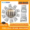 1~200 bags Ti Powder 200g Cold Spark Stage Machine Effects Dmx Fountain Sparkular Consumables Dj Bar Wedding Party Disco 200g 1