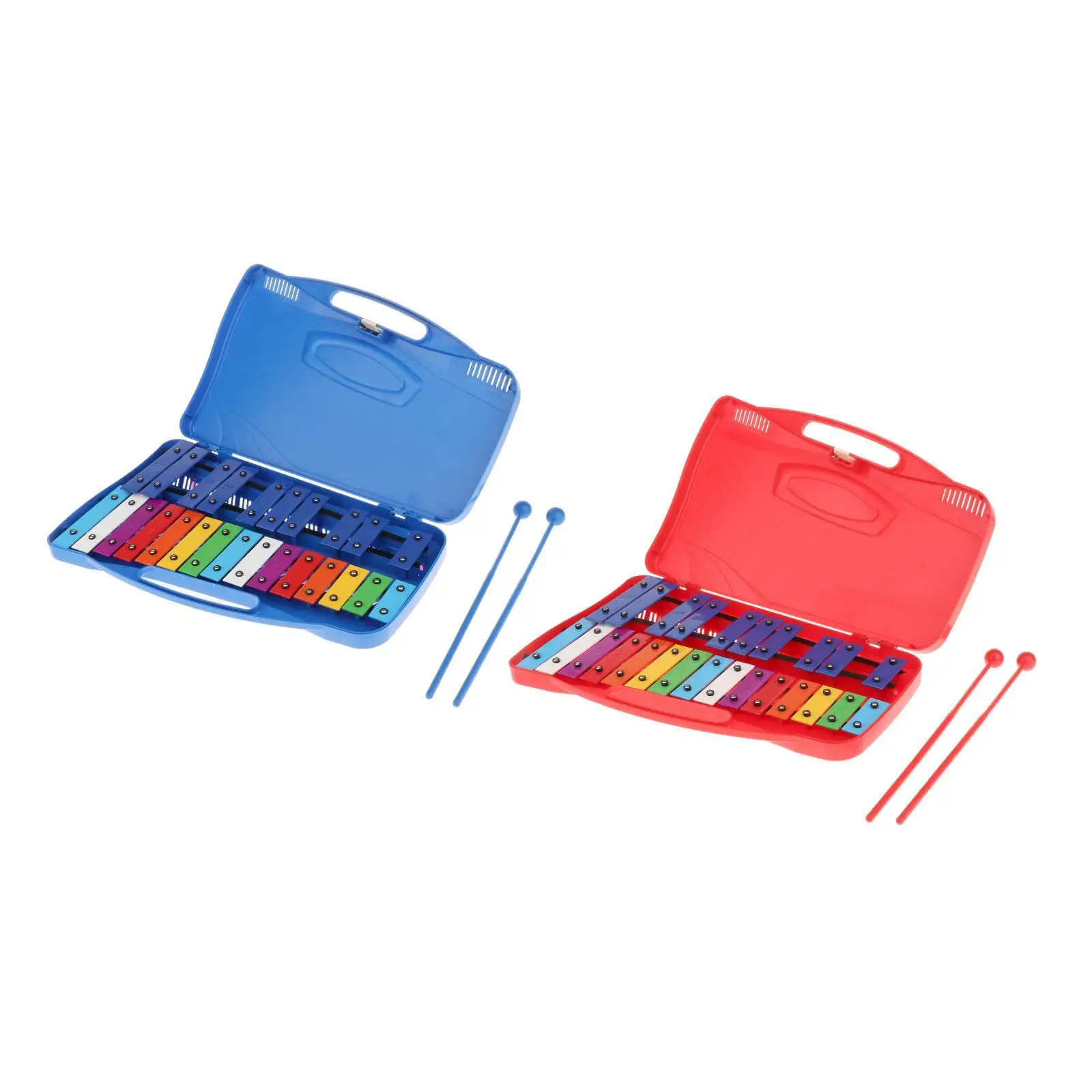 Professional Xylophone Glockenspiel 25 NOTE Xylophone for Kids Musical Instrument Percussion Instruments with Case