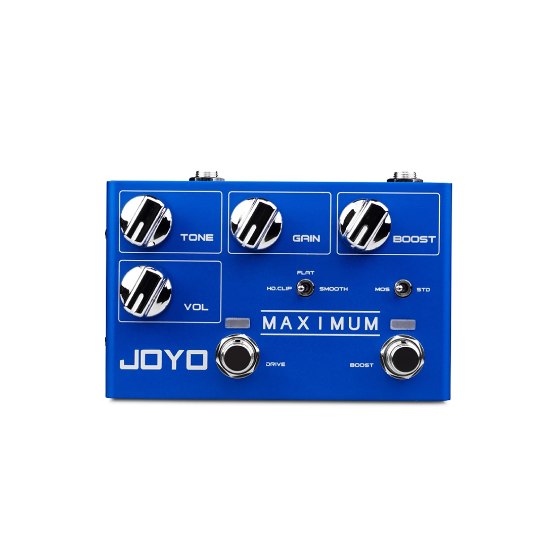 

JOYO R-05, максимальная электрическая педаль для эффектов, Overdrive, два канала, чистый тон без сжатия, дикий тон, долгий поддерживаемый