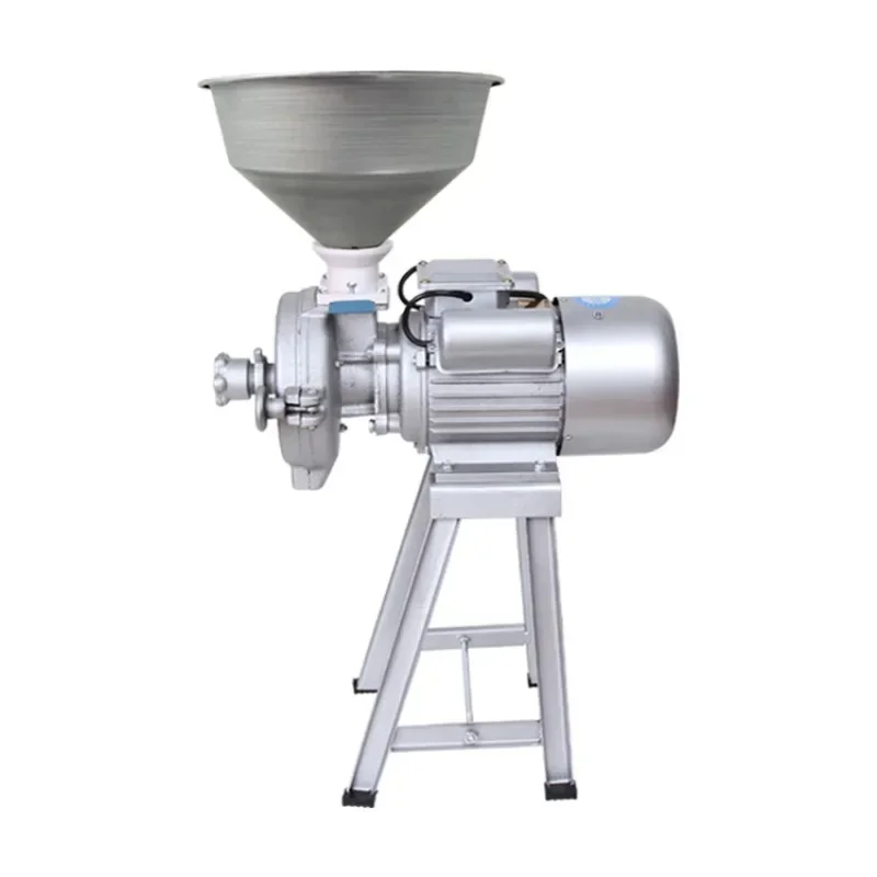 

Small steel grinding mill household corn feed crushing mill dry grinding small electric commercial particle pulverizer