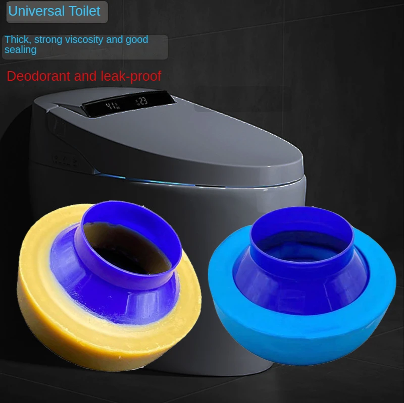 1PCS Toilet Overflow Sealing Ring Universal Drain Fitting Leak-proof Anti-odor Flange Ring Set Bathroom Accessories toilet flange ring