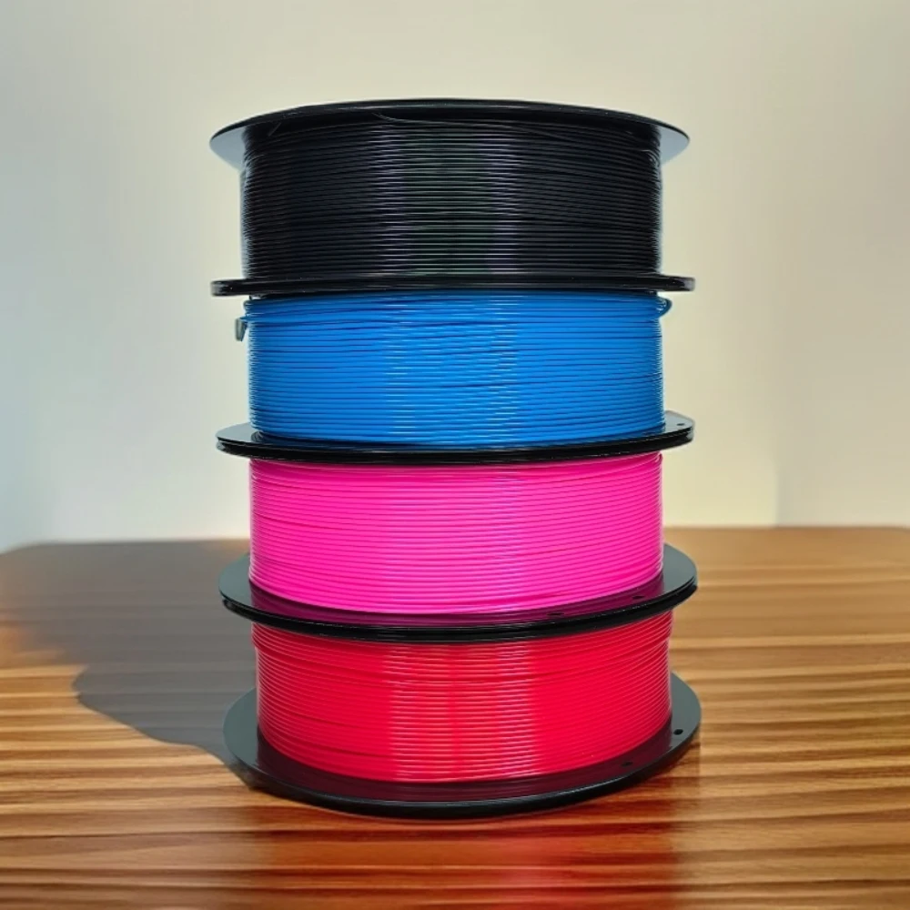 PLA/PETG 다채로운 3D 필라멘트 순중량 1KG 고속 3D 프린터 필라멘트 고유속 3D 프린팅 재료 Pla 3D 프린터