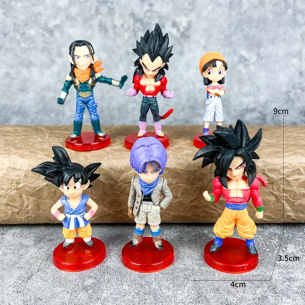 6-16pcs Anime Dragon Ball Z Characters Figure Shenron Model Toy