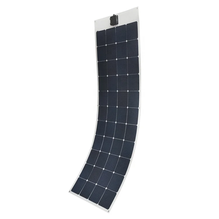 Waterproof 160W 12V Thin Film Sunpower Flexible Solar Panel for RV Boat Car Charge