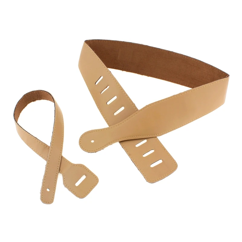 

Thick Adjustable Soft PU Leather Strap for Electric Guitar Musical Instruments