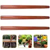 3 Pcs Hammer Handle Garden Supply Tool Wood Replacement Farm Wooden Handles Hoe 6